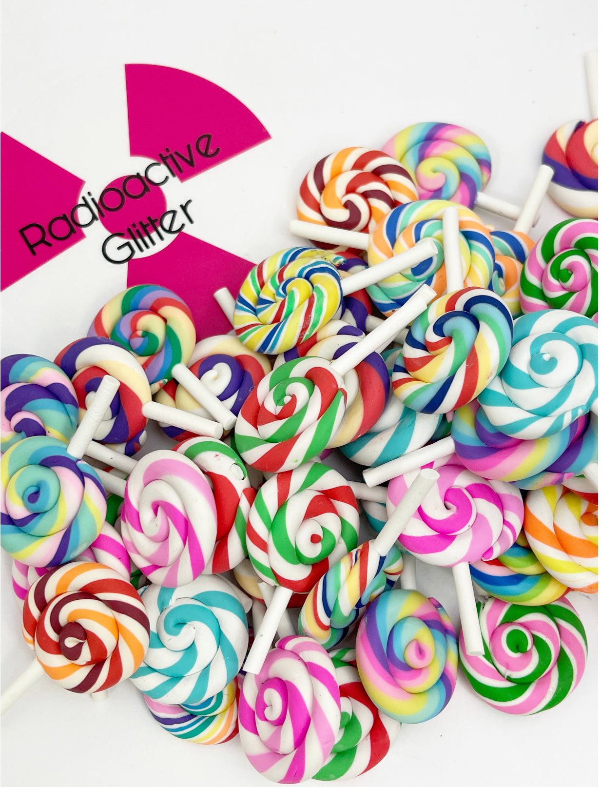 G0807 Mixed Swirl Lollipop 5 pieces