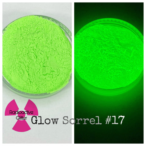 WiseGlow Radiation Glow Glow In The Dark Epoxy Colorant Powder / 5g, 15g,  50g