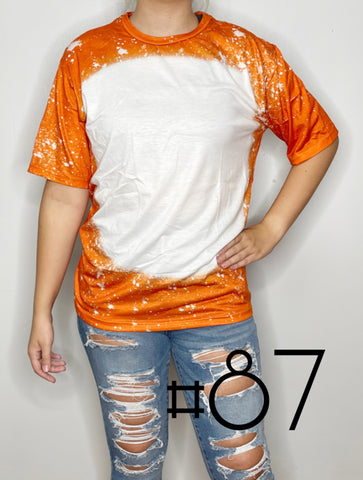 Sublimation Bleached Tee #087