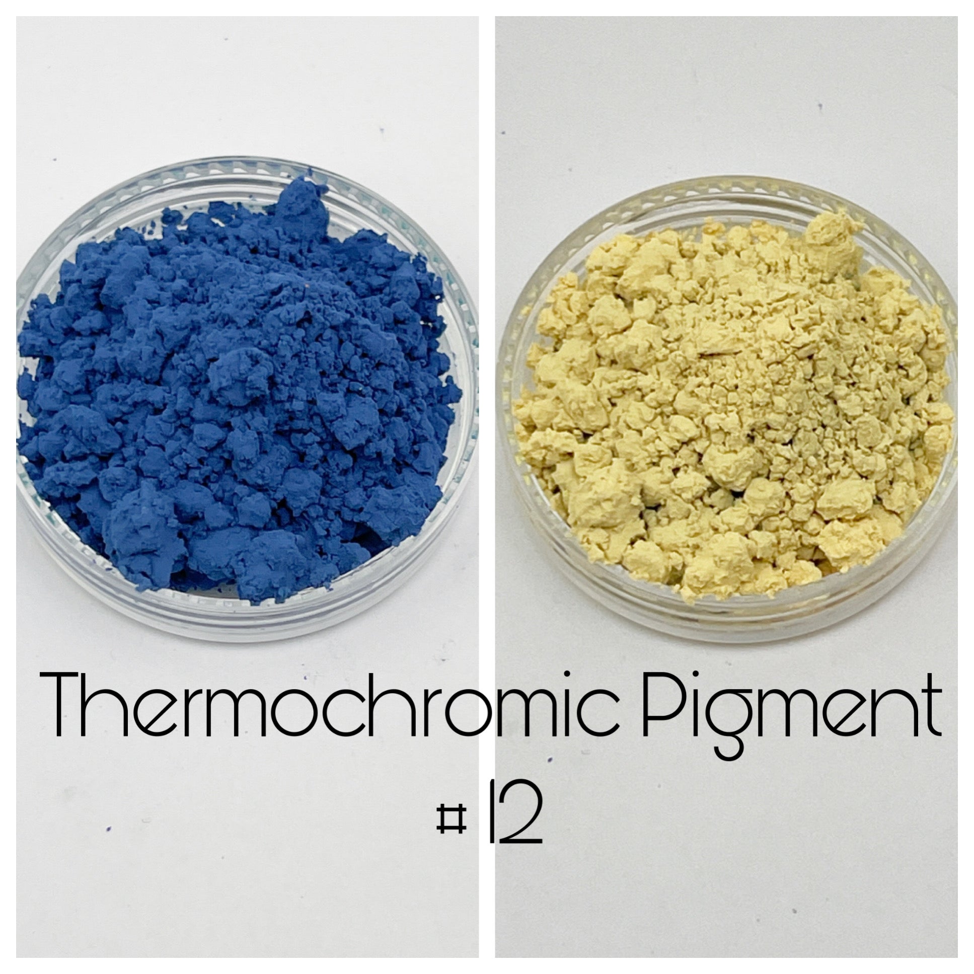 G0453 Thermochromic Pigment 12 Blue To Yellow Heat Sensitive – Radioactive  Glitter