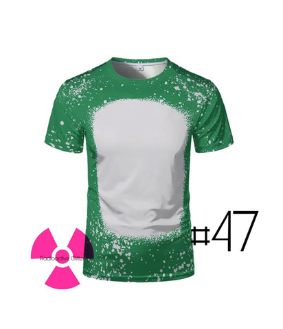 Sublimation Bleached Tee #047