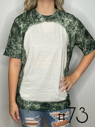 Sublimation Bleached Tee #073