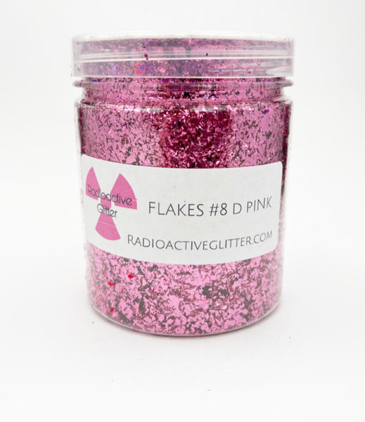 G1093 Flakes 8 Dark Pink