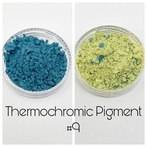 G0452 Thermochromic Pigment 11 Green To Lemon Heat Sensitive