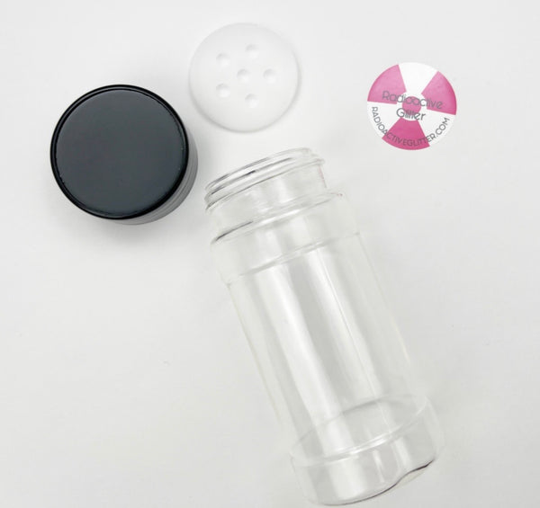 Shaker With Pink or Black Lid