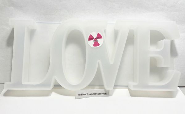 194 LOVE Sign Silicone Mold