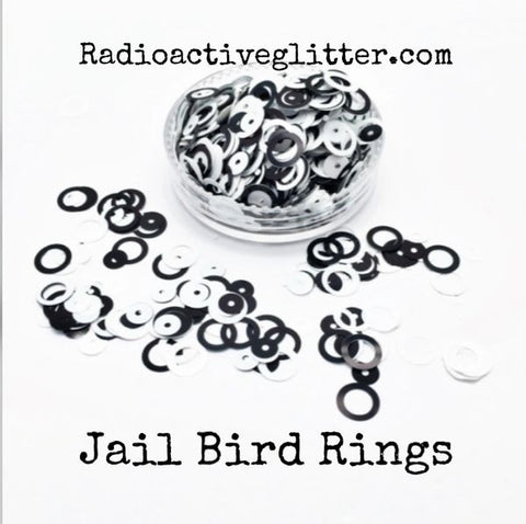 G1244.1 Jail Bird Bubble Circle Rings