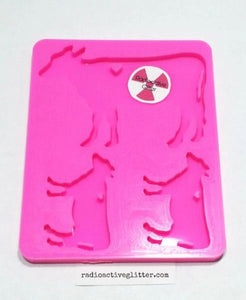 109 Cow Family Silicone Mold