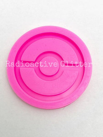 224 Game Ball Silicone Keychain Mold