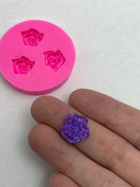 227  Miniature Flowers Silicone Mold