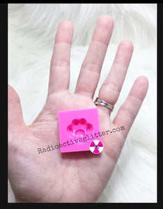025 Paw  Silicone Mold