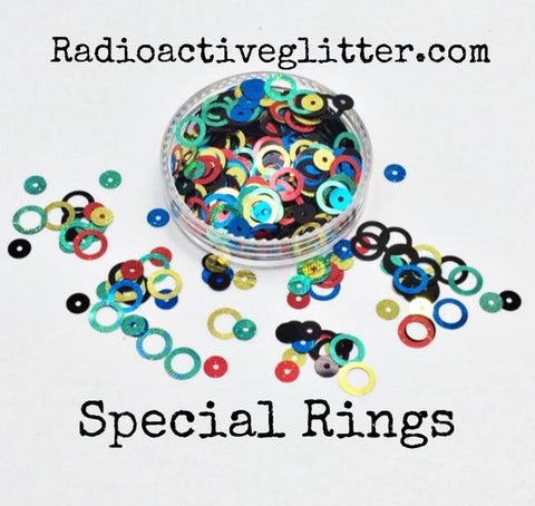 G0315 Special Bubble Circle Rings