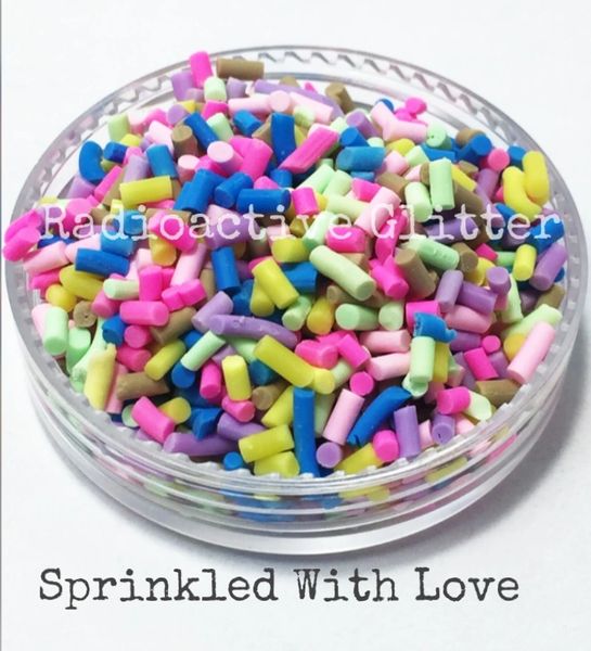 G0313 Sprinkled With Love - Faux Craft Toppings