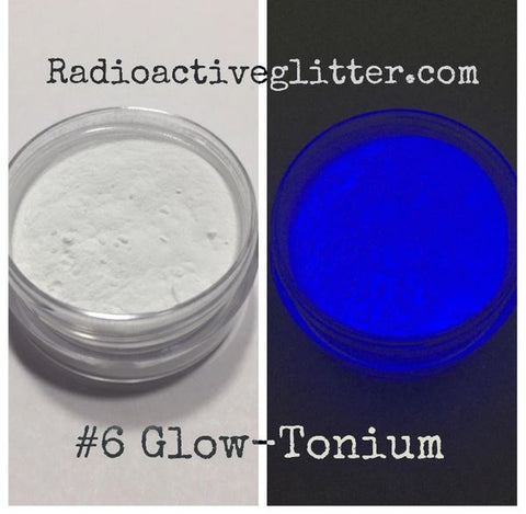 Ultra Luxe' Epoxy Pigment Paste-glow in the DARK BLUE Resin Art