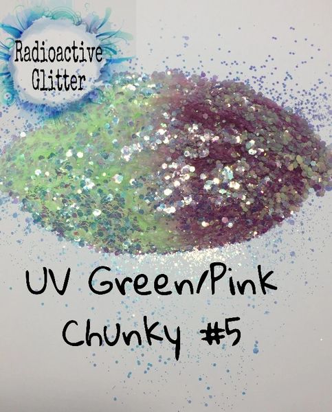 G0477 UV 05 Chunky Green/Pink