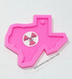 128 State Texas Silicone Mold