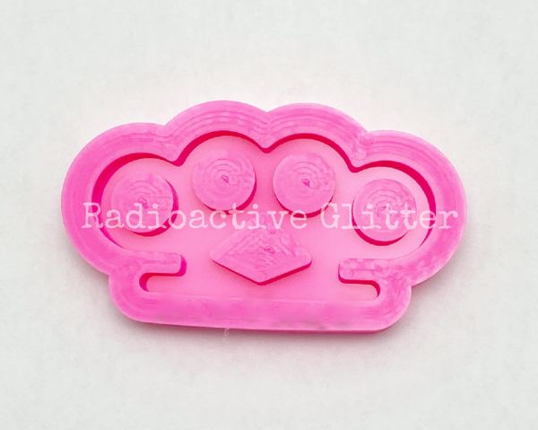 230 Brass Knuckles Silicone Mold