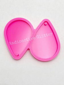 234 Large Solid Teardrop Silicone Mold