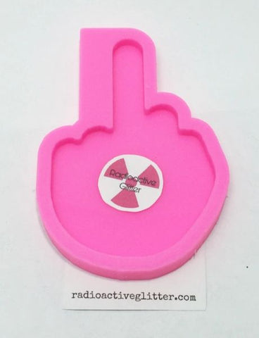 143 Middle Finger Silicone Mold