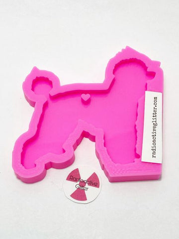 169 Poodle Silicone Mold