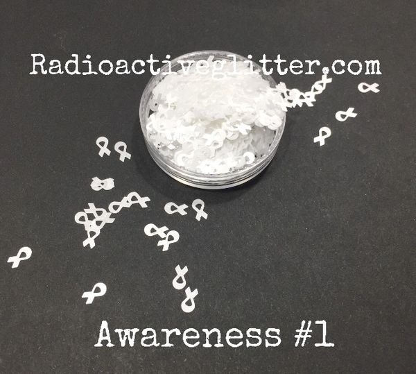 G0208 Ribbons #1 – Radioactive Glitter