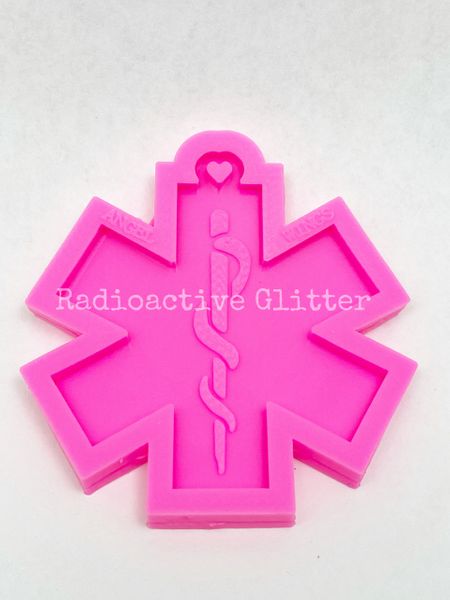 273 Star of Life Symbol EMS Silicone Mold