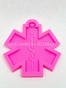 273 Star of Life Symbol EMS Silicone Mold