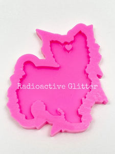 086 Yorkie Silicone Mold